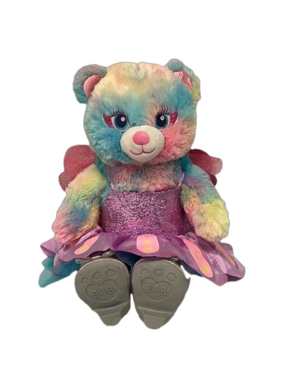 BAB Beary Fairy Friends Pastel Teddy Bear with Fairy Dress Shoes